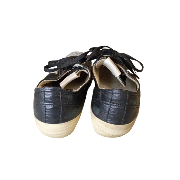 Golden Goose Black and Silver Sneakers - Picture 4 of 6